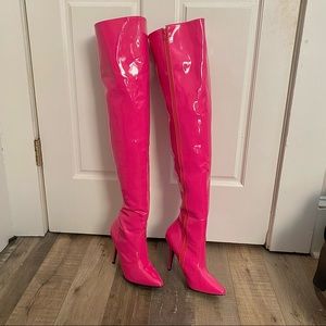 Pleaser Seduce 3010 Patent Boots
